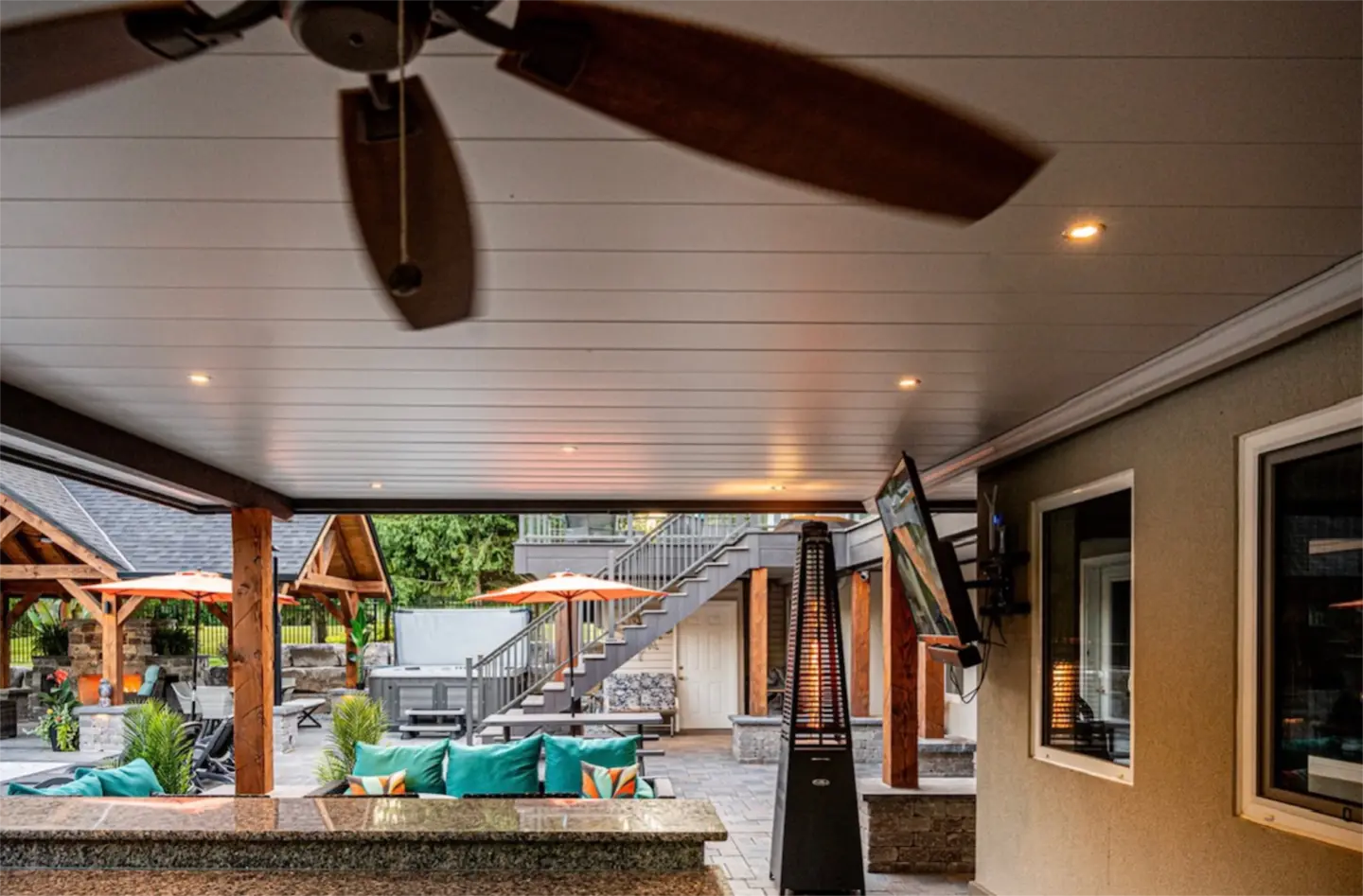 Under Deck Systems in Massachusetts | Bevilacqua Deck Builders